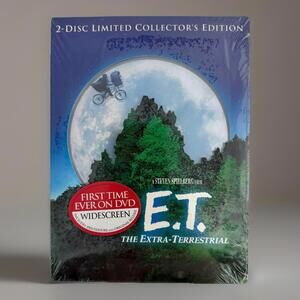 E.T. THE EXTRA-TERRESTRIAL 2-DISC LIMITED COLLECTOR’S EDITION DVD New Sealed